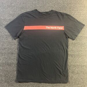 The North Face T Shirt Mens S Short Sleeve Graphic Logo Black